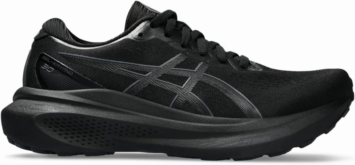 Asics Women's Gel-Kayano 30 Running Shoes, 13, Black/Black