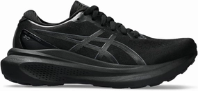 Asics Women's Gel-Kayano 30 Running Shoes, 13, Black/Black