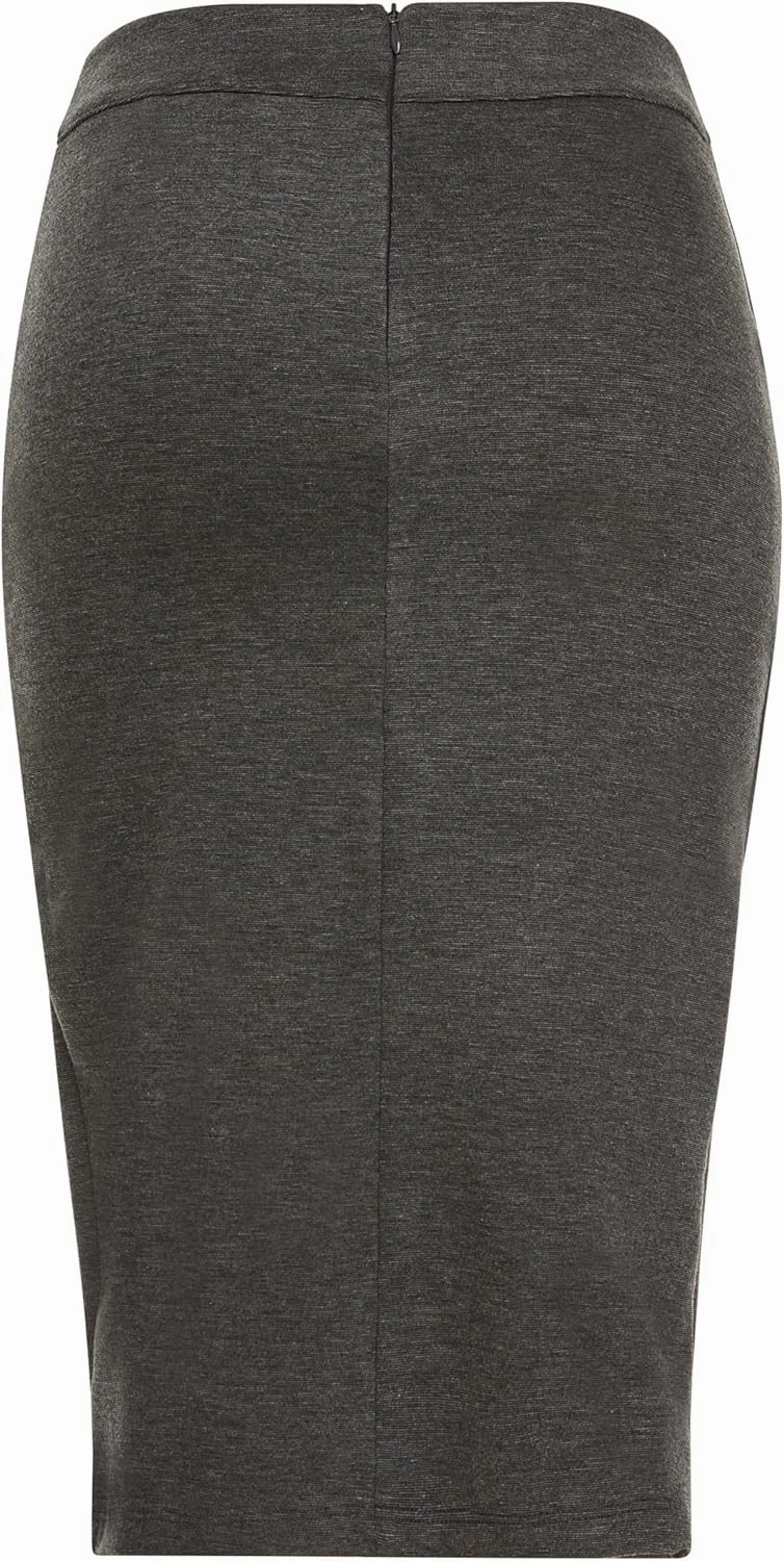 Baby'O Made in The USA Women's Pencil Skirt | Knee Length Pencil Skirt | Tailored Fit Bodycon Stretch Modest Pencil Skirts