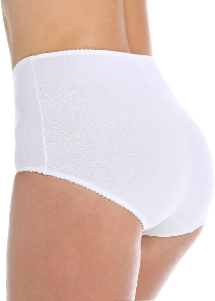 Bali Women's Shapewear Brief, Light Control Smoothing Shapewear Underwear, Tummy Control 2-Pack (Colors May Vary)