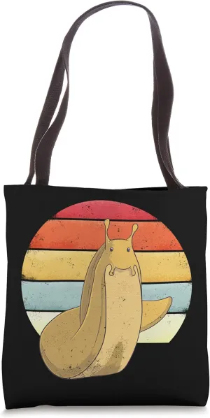 Banana Slug Retro Vintage Sunset Animal Lover Cute Tote Bag
