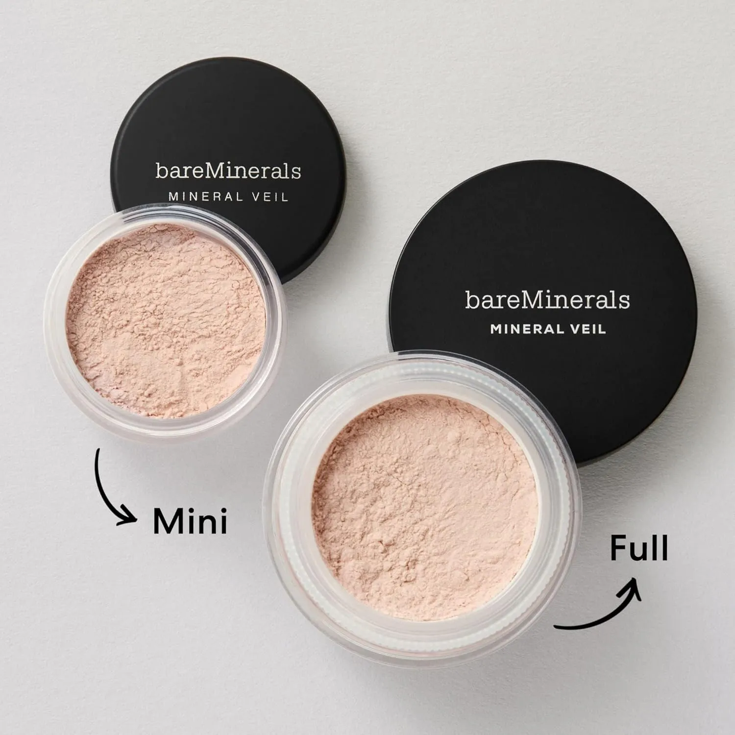 bareMinerals Mineral Veil Translucent Setting Powder, Weightless Blurring, Baking   Finishing Powder Makeup, Extends Makeup Wear, Talc Free, Vegan