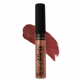 Bean Towne Vegan, Gluten and Cruelty-free Lipgloss with a long lasting, non-sticky formula with Aloe, Vitamins C & E, and Botanical mint, Clean Beauty for soft, moisturized lips.