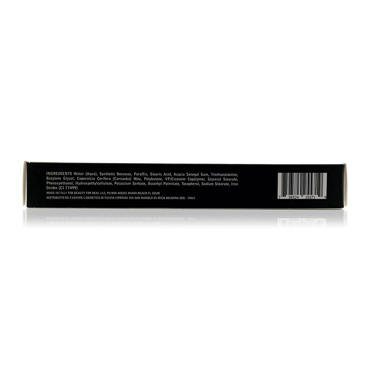 Beauty for Real Hi-Def Mascara, Just Black - Set of 3 - Defining & Volumizing Lash Definer - Humidity & Smudge Proof - Micro Brush Ensures Versatile Application - 2.3 oz