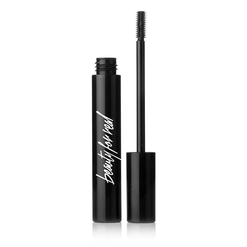 Beauty for Real Hi-Def Mascara, Just Black - Set of 3 - Defining & Volumizing Lash Definer - Humidity & Smudge Proof - Micro Brush Ensures Versatile Application - 2.3 oz