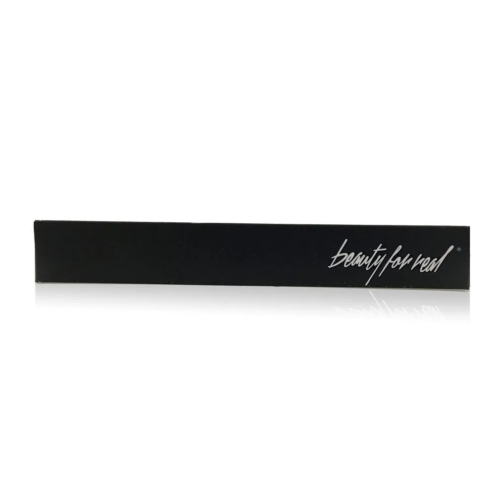 Beauty for Real Hi-Def Mascara, Just Black - Set of 3 - Defining & Volumizing Lash Definer - Humidity & Smudge Proof - Micro Brush Ensures Versatile Application - 2.3 oz