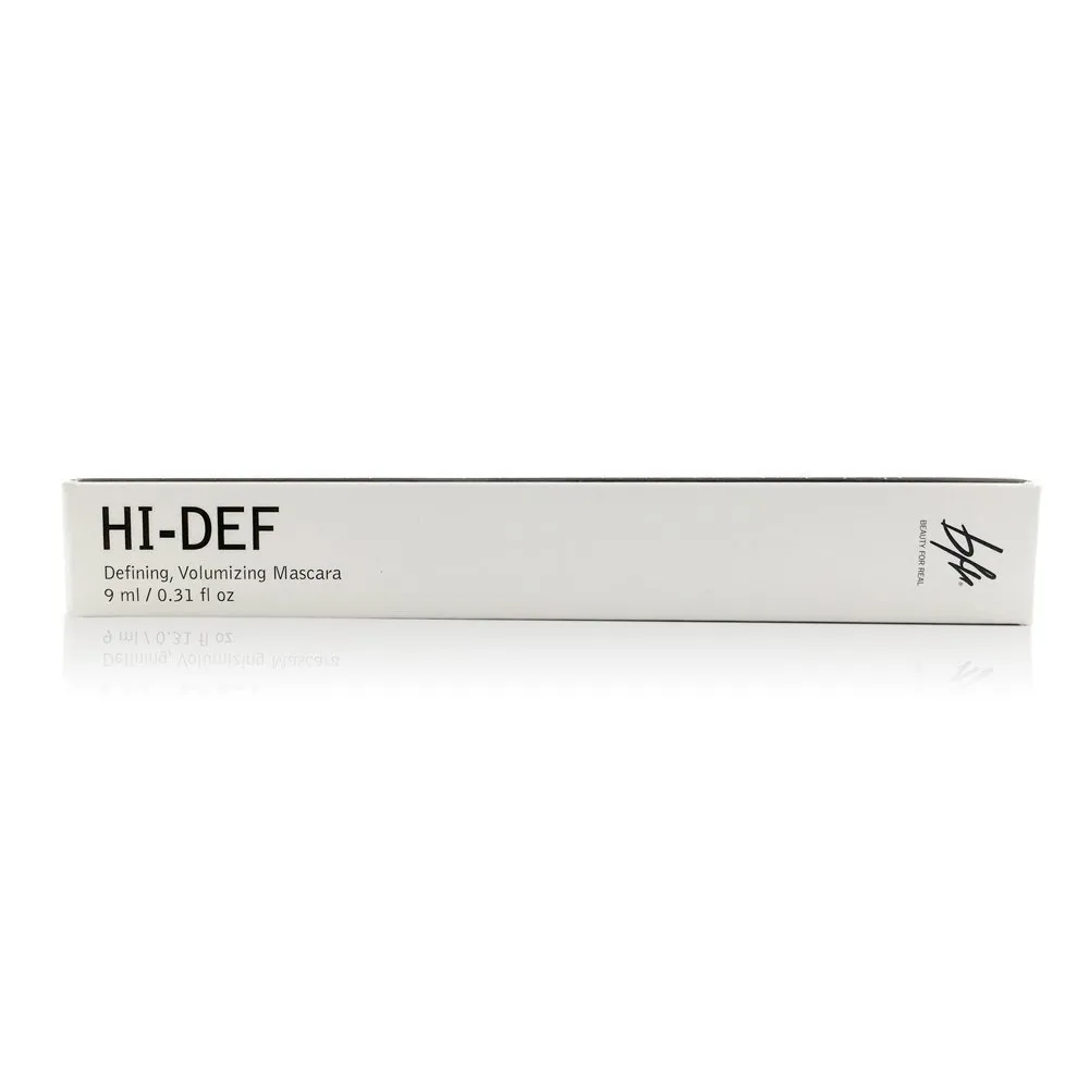 Beauty for Real Hi-Def Mascara, Just Black - Set of 3 - Defining & Volumizing Lash Definer - Humidity & Smudge Proof - Micro Brush Ensures Versatile Application - 2.3 oz