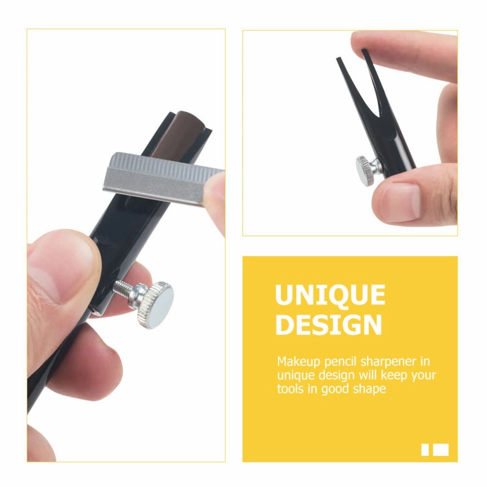 Beavorty Eyebrow Pencil Sharpener Duckbill Sharpener Eye Pencil Sharpener Makeup Pencil Sharpening Tool for Waterproof Peel Off Brow Eyebrow Pencil Sharpener Pencils Eye Liner Sharpeners