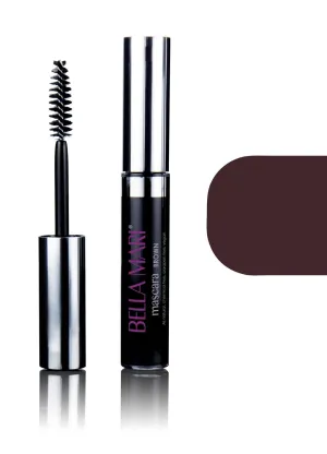 Bella Mari Natural Mascara, Brown; 0.4oz