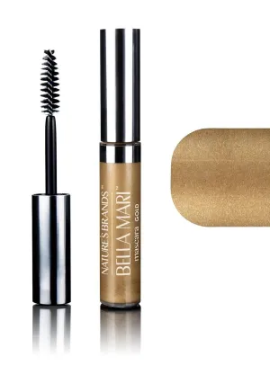 Bella Mari Natural Mascara, Gold; 0.4oz