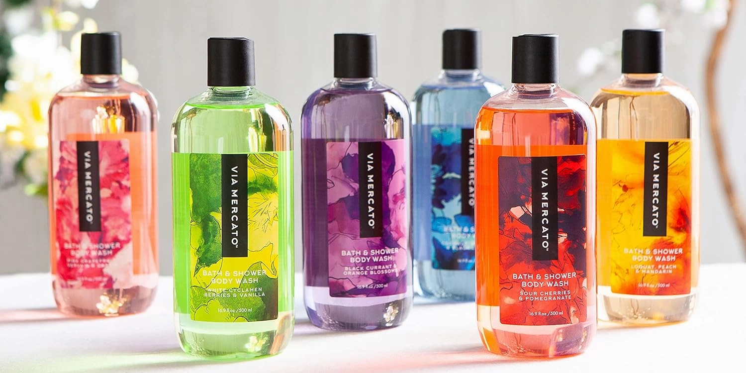 Bella Collection, Hydrates & Invigorates, Shower Gel, 500 ML, No. 6 - Coconut, Goji Berry & Black Currant