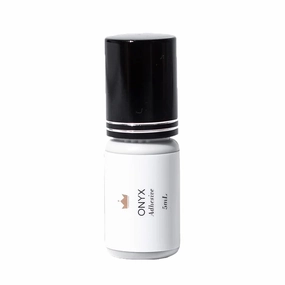 Bella Lash Extensions Onyx Adhesive | Super Strong Eyelash Extension Glue | Faster Than Ever 1-2 Second Dry Time | Long Lasting 6-8 Weeks Retention | High Fumes - 5 ML