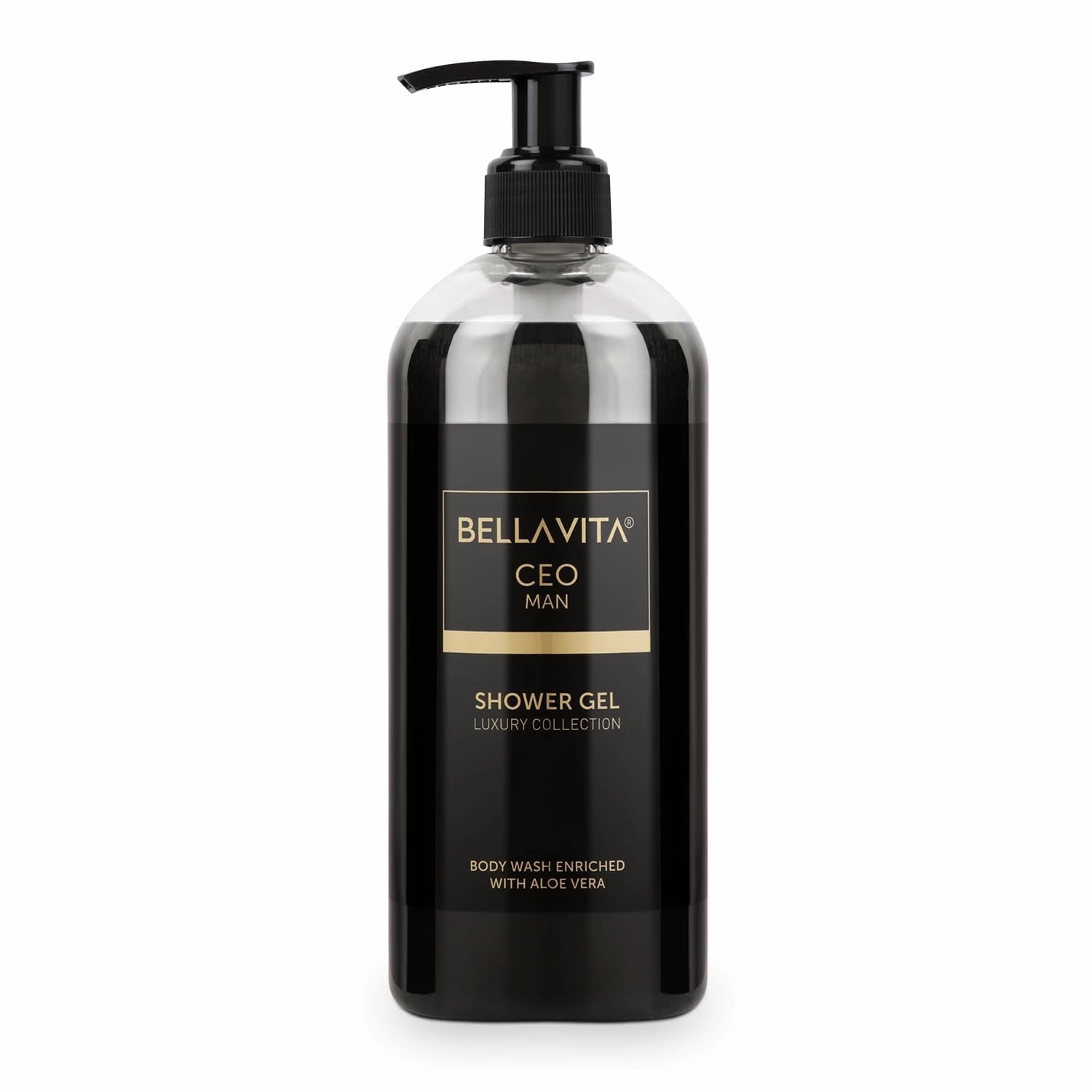 Bella.vita.in. CEO Man Shower Gel, Luxury Collection Body Wash with Aloe Vera, 500ml