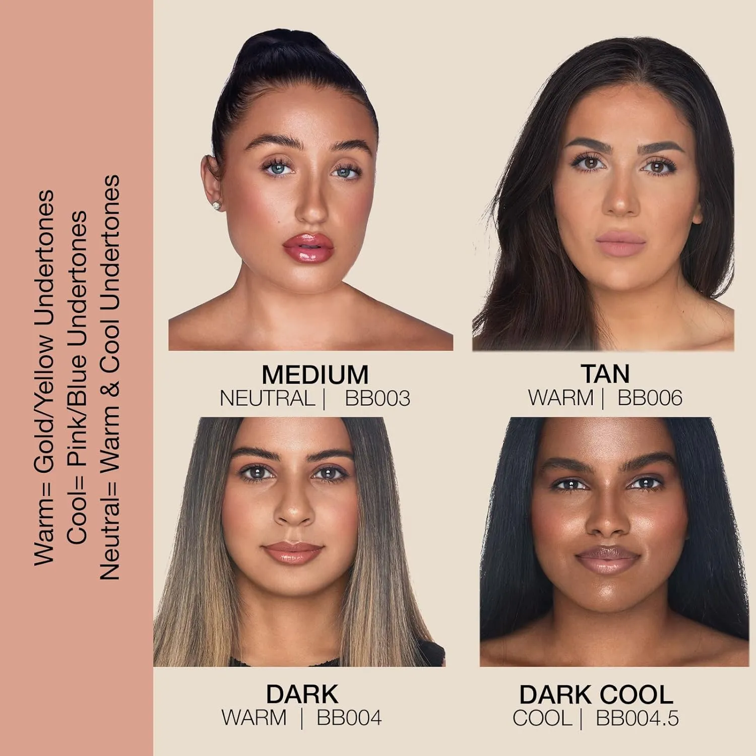 bellapierre BB Cream with SPF 20 - Tinted Sunscreen, Concealer, Matte Foundation, & Moisturizing Face Cream | Lightweight Formula   Pump Top Applicator | Non-Toxic & Paraben Free | 1.7 Oz - Light Cool