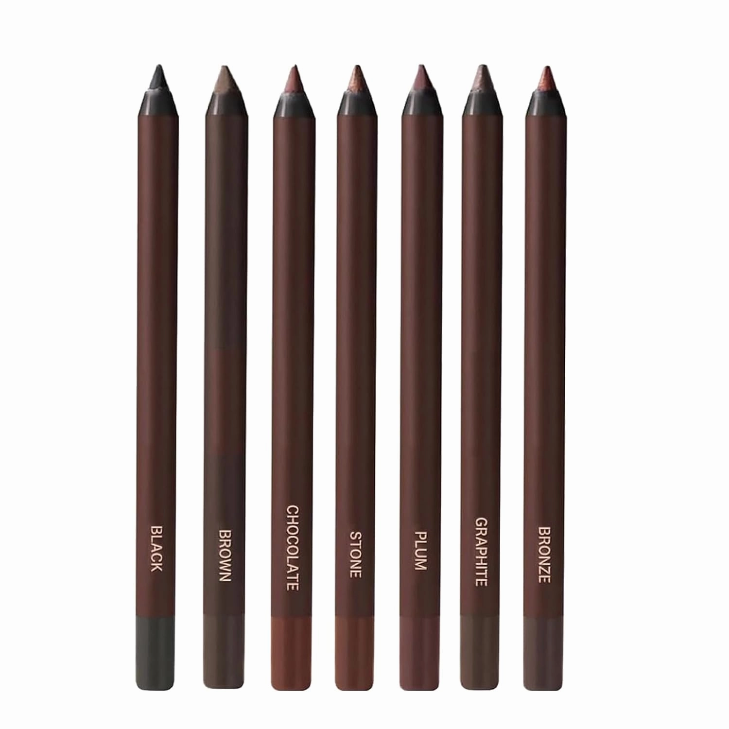 Beyond Draw Eyeliner, 24 Hr Waterproof Eyeliner Duo Sharpenable Eye Pencil, 24hr WaterproofEyeliner, 2 in 1 Eyelinerand Eyebrow Pencil, No Smudging, Fading, Smooth (set)