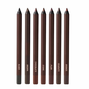 Beyond Draw Eyeliner, 24 Hr Waterproof Eyeliner Duo Sharpenable Eye Pencil, 24hr WaterproofEyeliner, 2 in 1 Eyelinerand Eyebrow Pencil, No Smudging, Fading, Smooth (set)