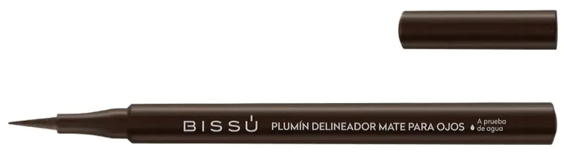 Bissú Waterproof Liquid Matte Eyeliner - 1ml each (2Pack Brown)