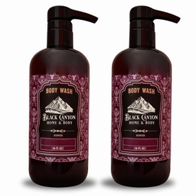 Black Canyon Buttered Rum Scented Body Wash, 16 Oz (2 Pack)