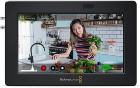 Blackmagic Design Video Assist 3G 5 Inch FHD LCD Recorder Monitor with Four Built-in Scopes and 270MB Memory Capacity for ProRes Recording
