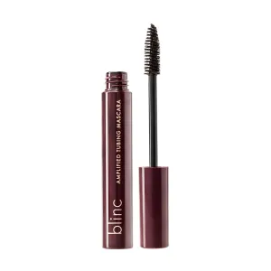 Blinc Amplified Tubing Mascara, Ultra-Longwearing Washable Mascara, Soft-Glam Volumizing, Lengthening and Defining Mascara, Gluten-Free and Cruelty-Free, Dark Brown, 9mL / 0.30 Fl. OZ