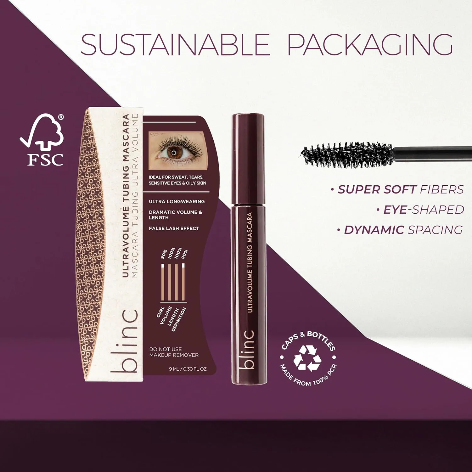 Blinc UltraVolume Tubing Mascara, 12 Fl Oz