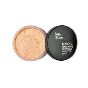 Blu e H eaven Flawless Matte Finishing Powder For Normal Skin, Radiant Finish, Long Stay, Natural, 20Gm, Brown