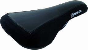 BMX Gel Bicycle Saddle Black, 247x137mm