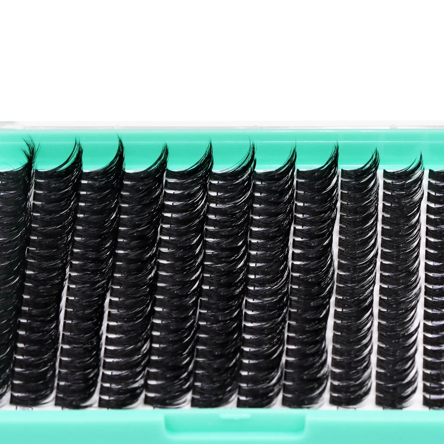 Bodermincer 10D/20D/30D/40D/50D/60D/80D 240 Clusters Lashes C/D Curl 10-12-14-16mm MIX/14-16-18-20mm MIX Fluffy Single Cluster False Lashes Premade Volume Fans (60D 14-16-18-20mm MIX, D Curl)
