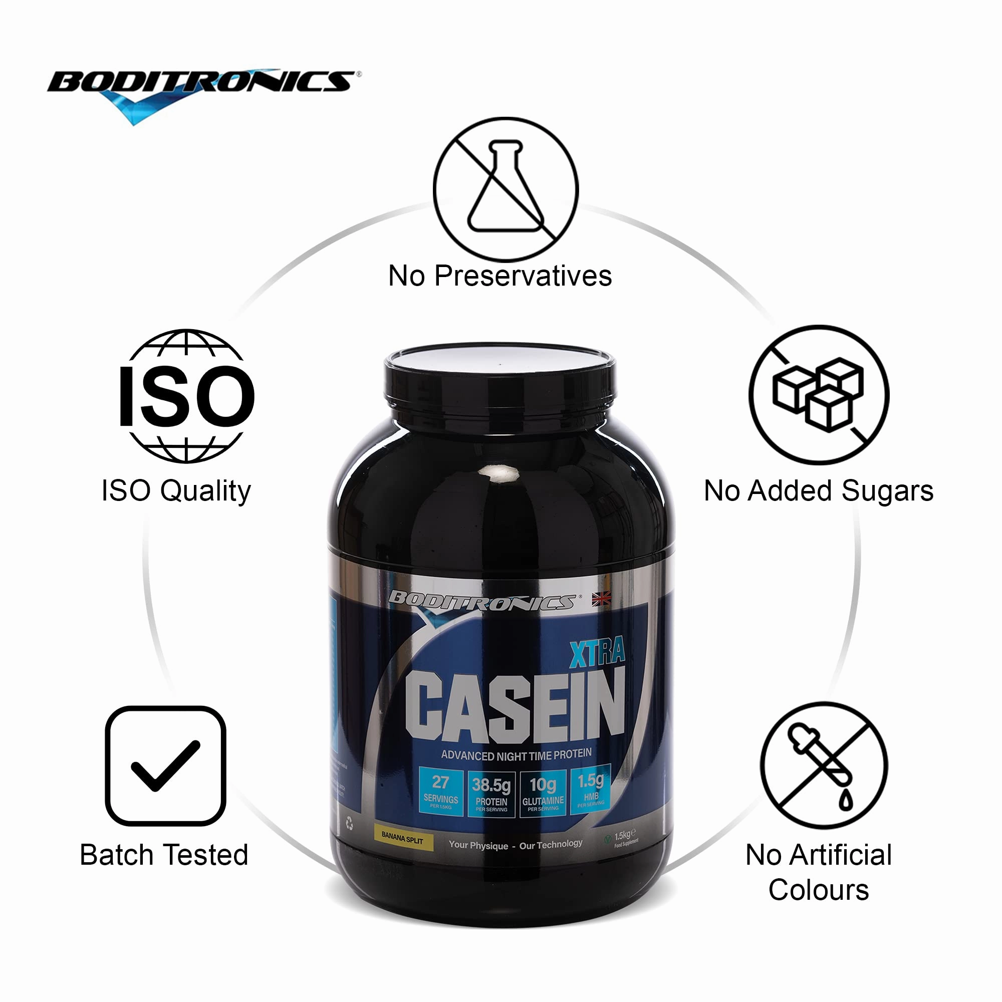 Boditronics Casein Xtra 1.5kg