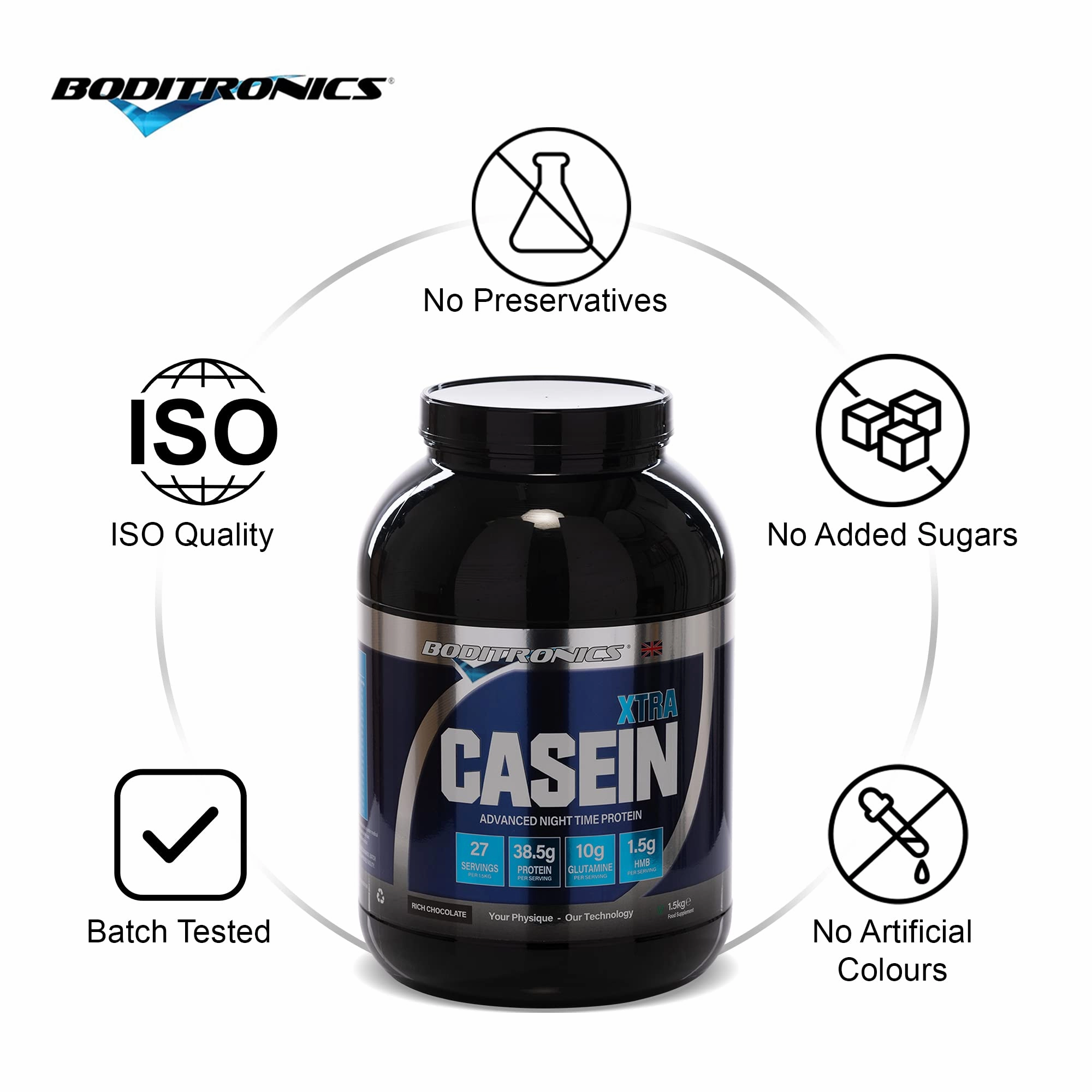 Boditronics Casein Xtra 1.5kg