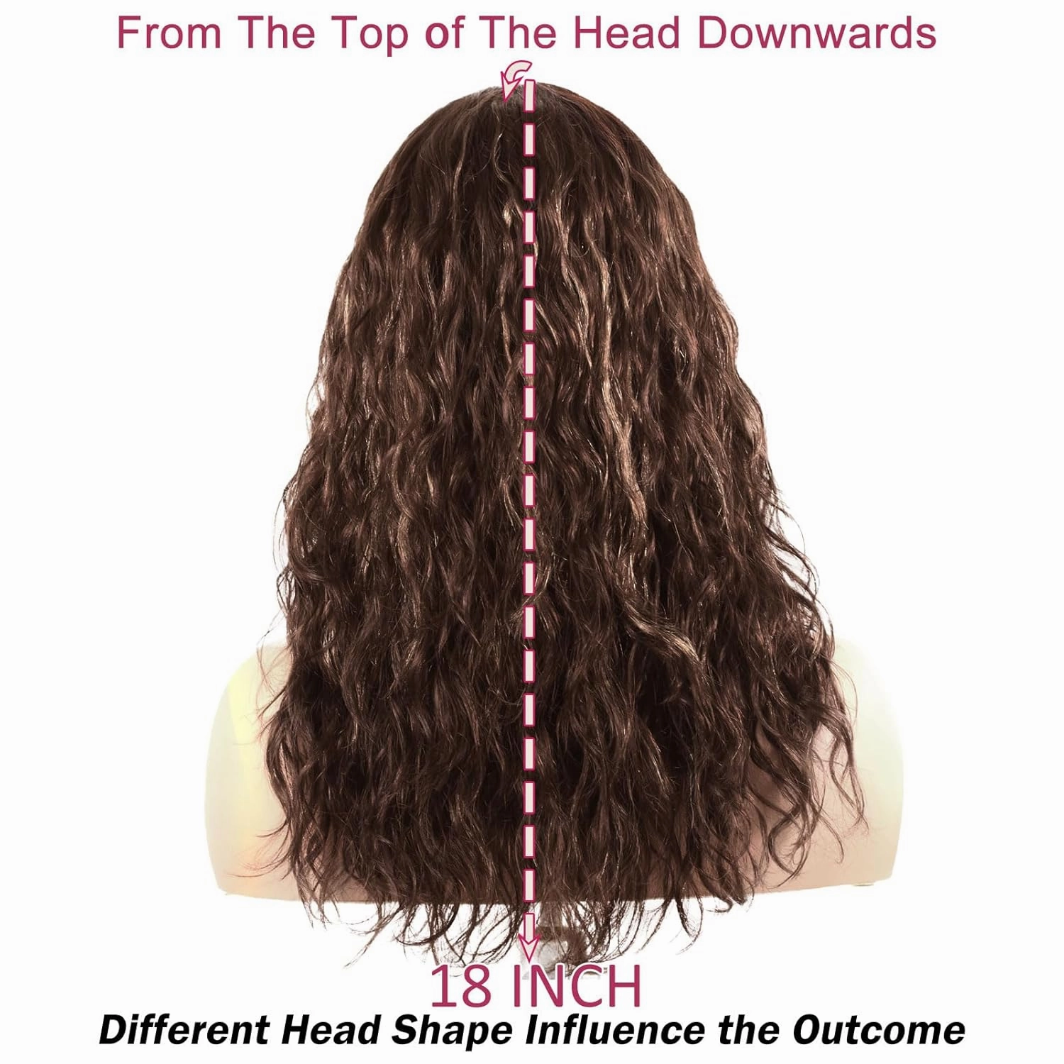 Body Wave Wigs with Bangs Human Hair Wig for Black Women Ombre None Lace Wear and Go Glueless Wig 150% Density Brown Highlight Machine Made Brazilian Virgin Human Hair Wigs(18 Inch,FS4/27)