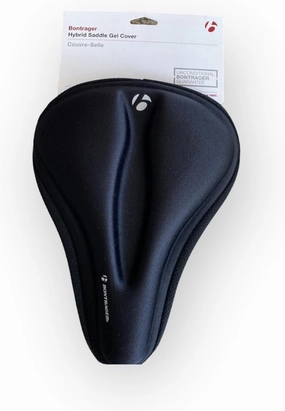 Bontrager Hybrid Gel Seat Cover Gel Black
