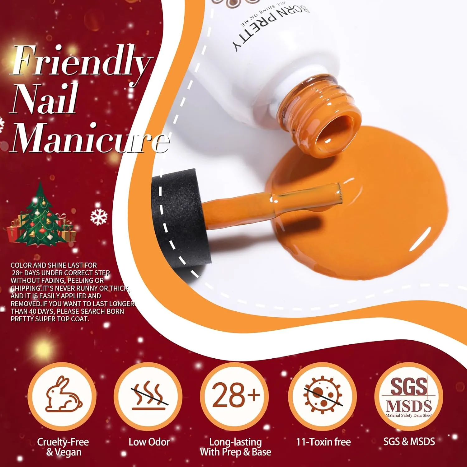 Born Pretty Gel Nail Polish Set Spring Summer Gel Polish Neon Pastel Sweet Candy Macron Color Gel Nail Art Gift Collection 39PCS