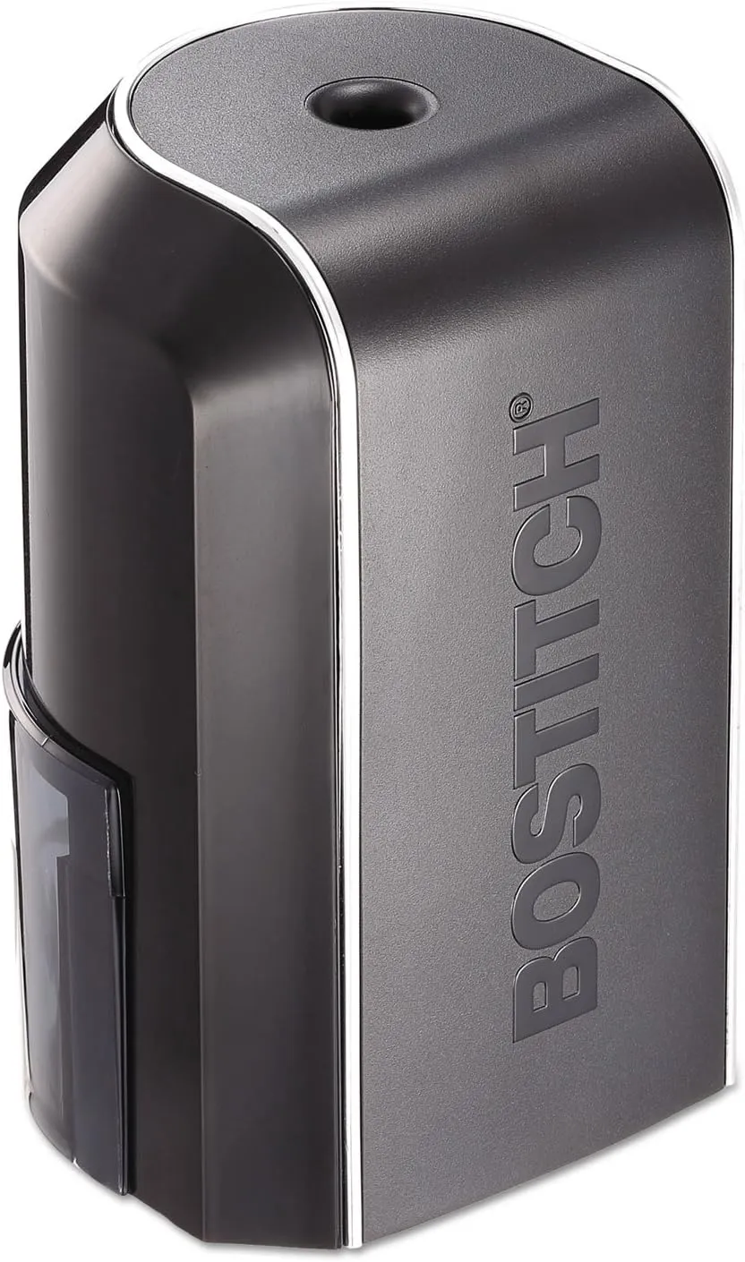 Bostitch Office Vertical Electric Pencil Sharpener, Powerful Stall-Free Motor, Prevents Over-Sharpening, Black (EPS5V-BLK)