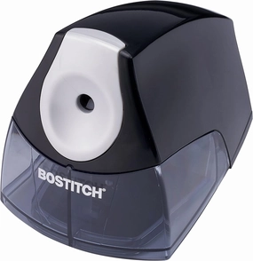 Bostitch Office Personal Electric Pencil Sharpener, Powerful Stall-Free Motor, High Capacity Shavings Tray, 7yr Warranty,Black