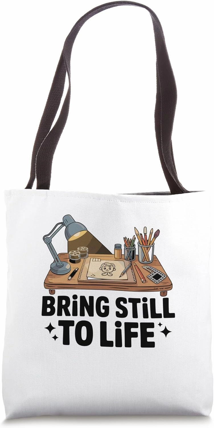 Bring Still To Life Animation Sketch Animate Storytelling Tote Bag