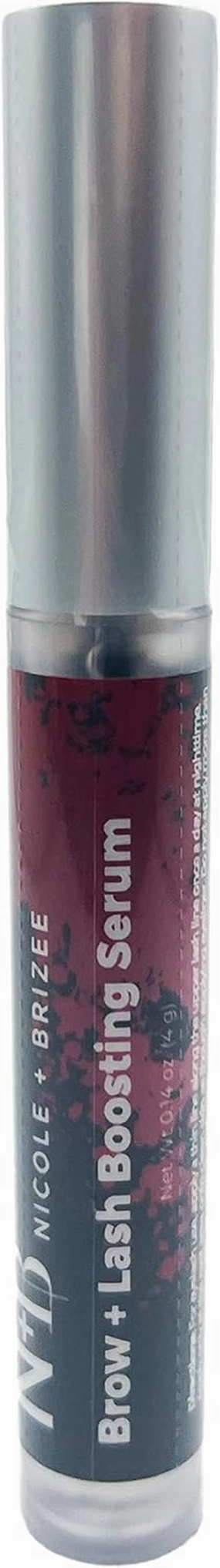 Brow & Lash Serum – Natural Formula with Biotin, Squalene, Ubiquinone, Wheat & Soy Amino Acids, Provitamin B5 – Supports Thicker, Fuller Lashes and Brows – Made in The USA - 1 Pack