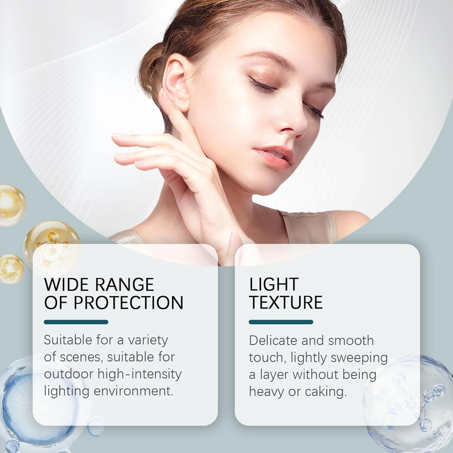 Brush-On Powder Sunscreen for Face, SPF 35, Invisible Mineral Sunscreen, UVA UVB protection, Oil Control Matte Finish, 0.18 Oz (2)