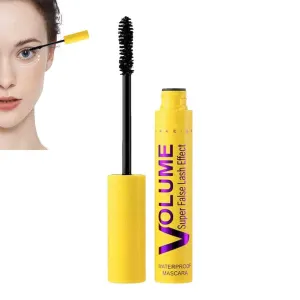 Bubble Mascara Volume and Length Formula for Bold, Separated Lashes, Colossal Bubble Washable Mascara, Bubble Fiber Lengthening Mascaras, Waterproof Long-Lasting
