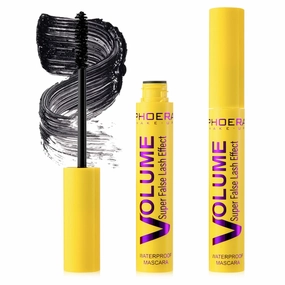 Bubble Mascara - Colossal Bubble Mascara, Waterproof, Smudge-Proof, Clump-Proof, Volumizing, Create Natural Eyelashes (2PCS)