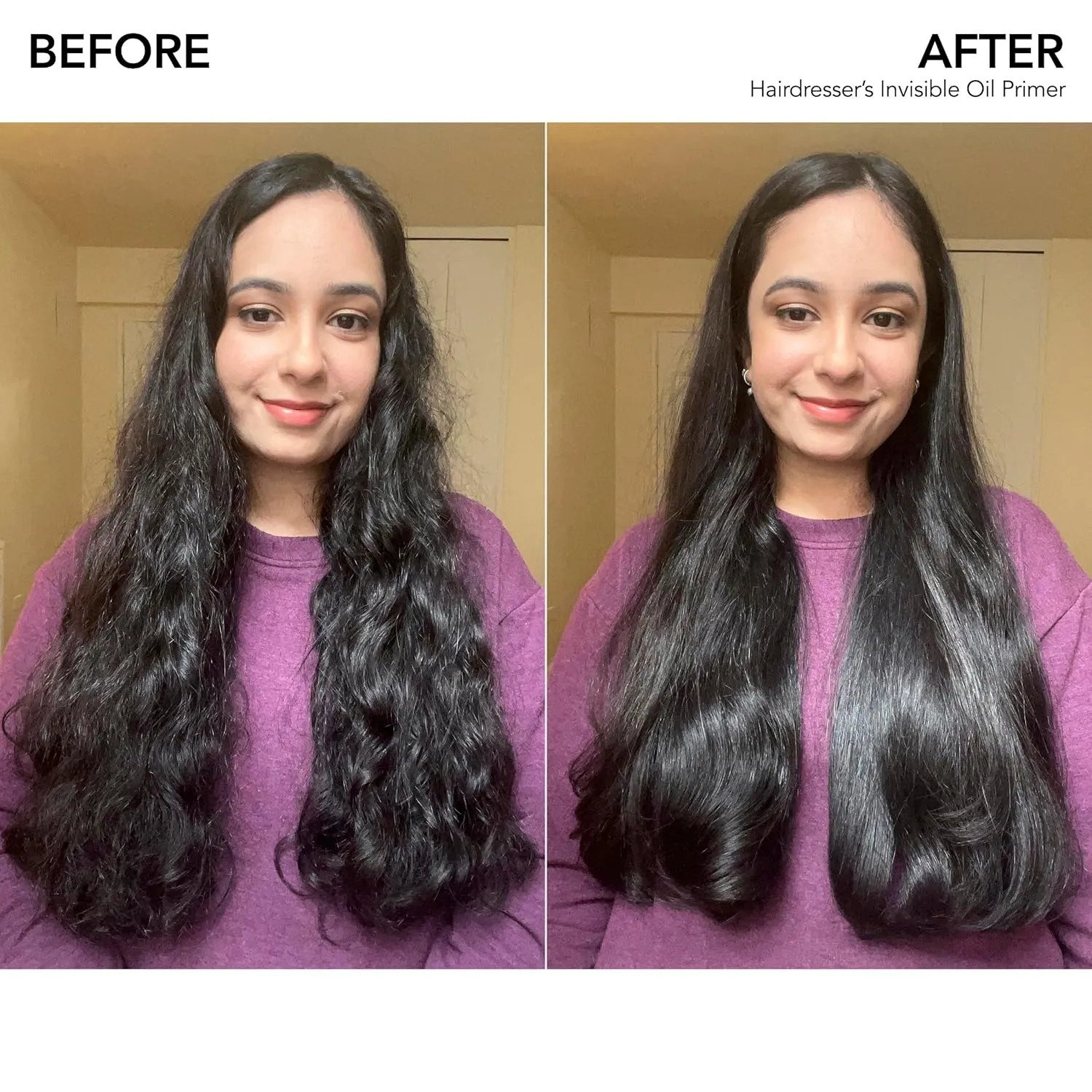 Bumble and bumble. Hairdresser's Invisible Oil Heat/UV Protection Leave-In Conditioner Hair Primer | Hydrating, Anti Frizz   Color Safe | Straight to Coily | w/Argan Oil, Coconut Oil   Grapeseed Oil