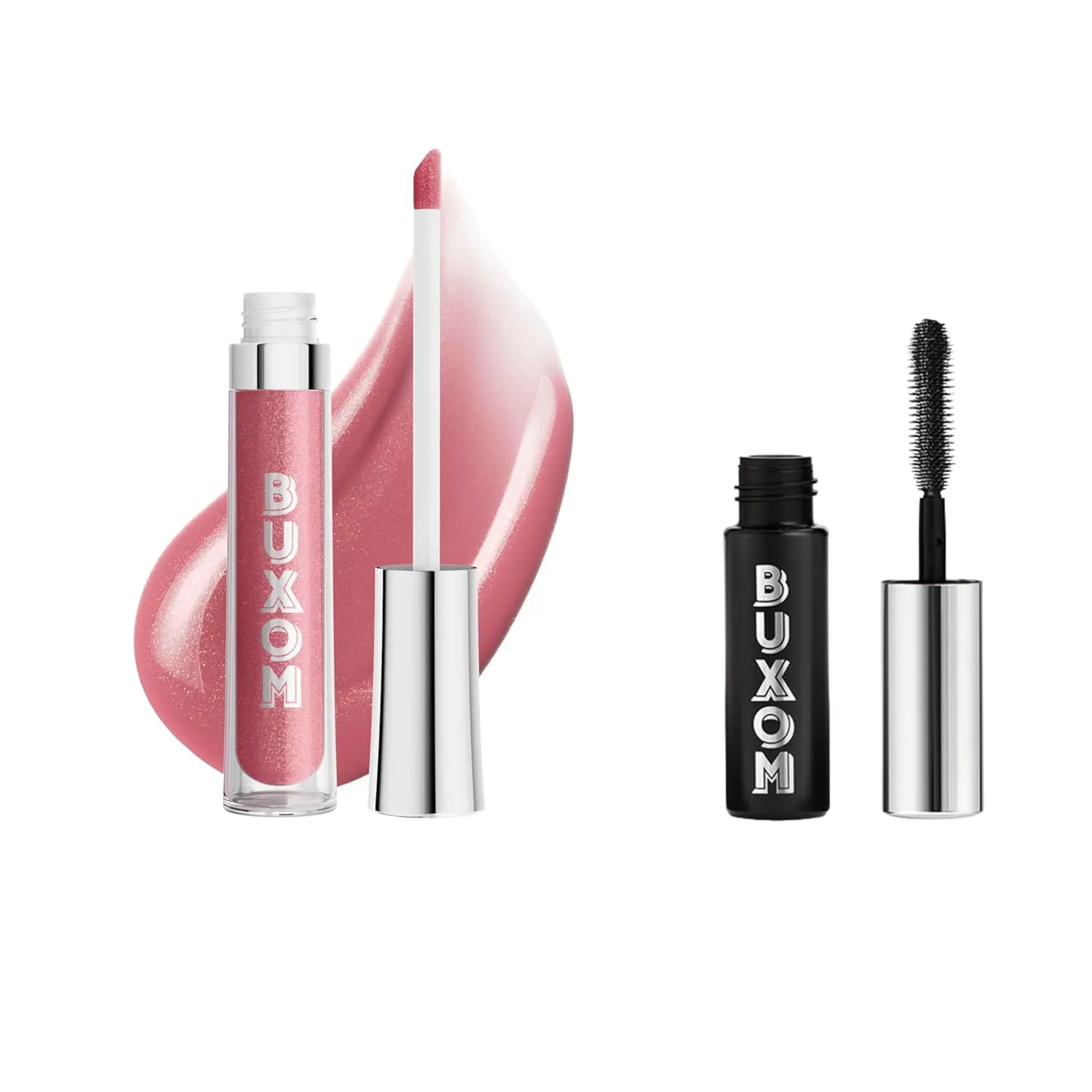 Buxom Full-On Plumping Lip Polish in Dolly   Mini Lash Volumizing Mascara