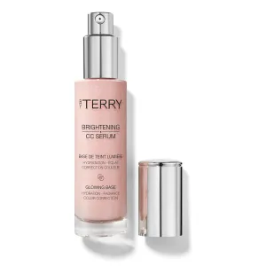 By Terry Brightening CC Serum, Hydrating, Brightening, Illuminating & Color Correcting Skin Primer For Your Face, Peach Glow, 1 fl oz
