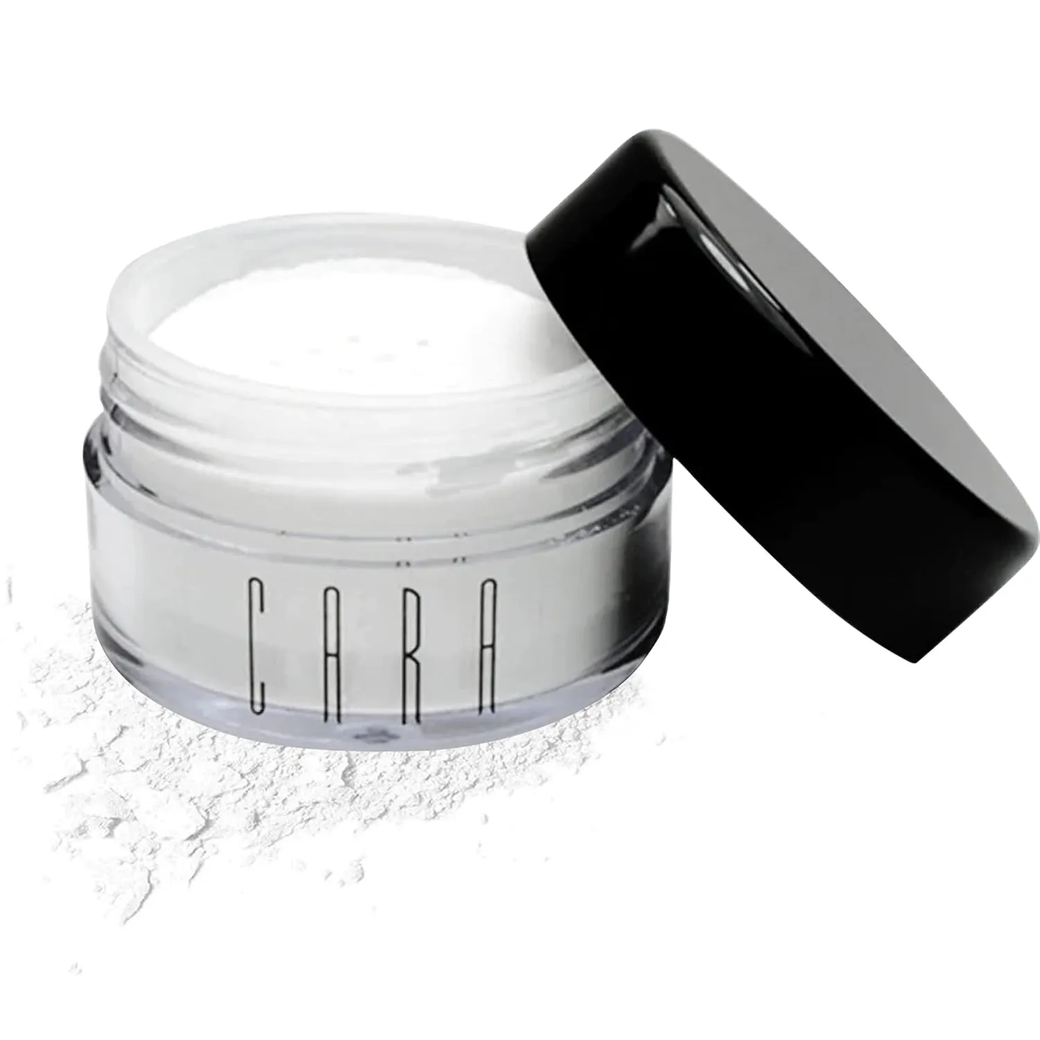 CARA Cosmetics High Definition Loose Powder - Translucent Loose Setting Powder For Make Up, Finishing Powder, Face Powder, Talc-Free Powder Makeup, Radiant Face Powder With Shine Free Finish (White)