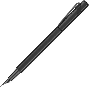 CARAN D'ACHE 0840-596 Caran d'Ache Fountain Pen, Medium, Medium Point, 849, Black Edition