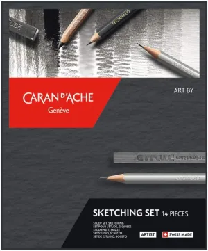 Caran d'Ache Art by Sketch Set 14 Pieces