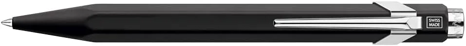CARAN D'ACHE NF0846-009 Caran d'Ache Ballpoint Pen, Water Based, 849, Matte Black