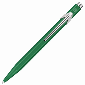 CARAN D'ACHE NF0849-734 Caran d'Ache Ballpoint Pen, Oil-based, 849 Color Matte X, Green