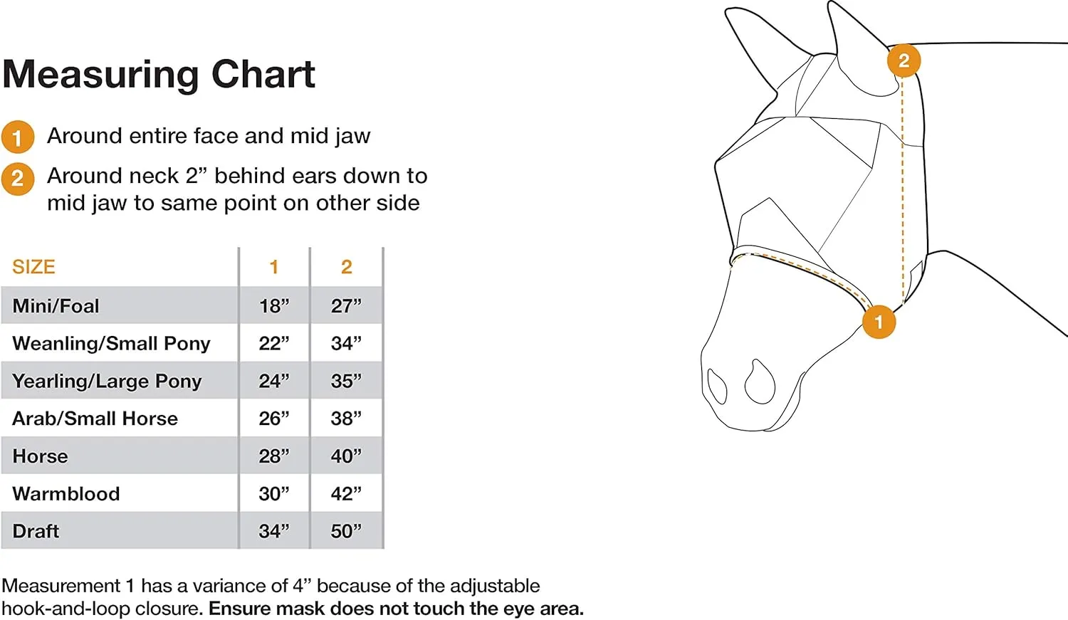 Cashel Crusader Standard Horse Fly Mask