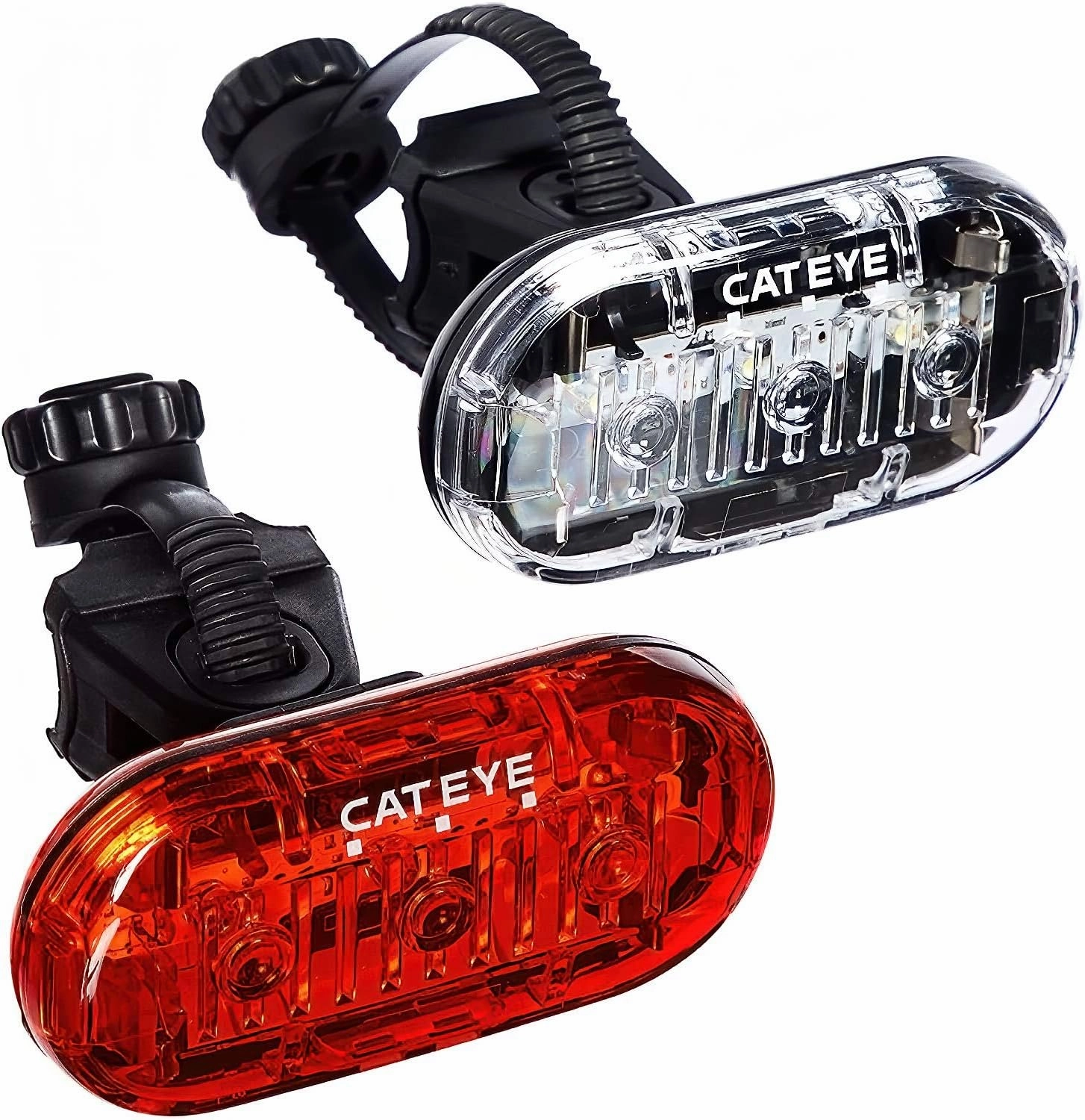 CATEYE Omni 3 Bike Safety Light – IPX4 Waterproof 3 LED Safety Light with 360° Visibility, Multiple Flashing Modes, AAA Battery, 200  Hour Runtime, Fits Road, Urban, MTB & Kids Bikes